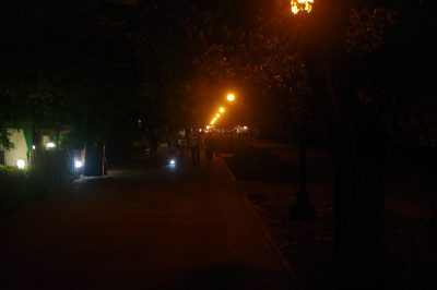 ночь, улица, фонарь...